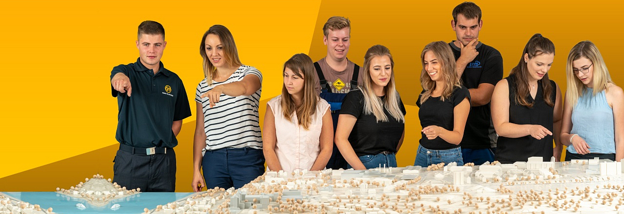 alle Auszubildenden im Konzern der Stadt Pirna