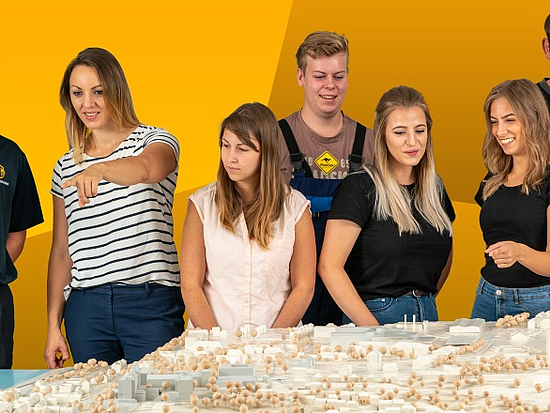 alle Auszubildenden im Konzern der Stadt Pirna