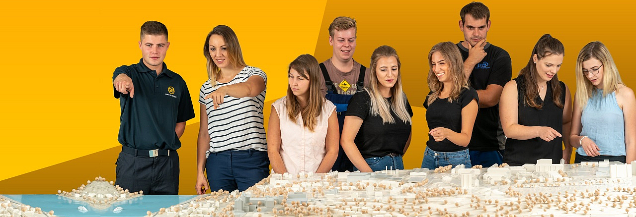 alle Auszubildenden im Konzern der Stadt Pirna
