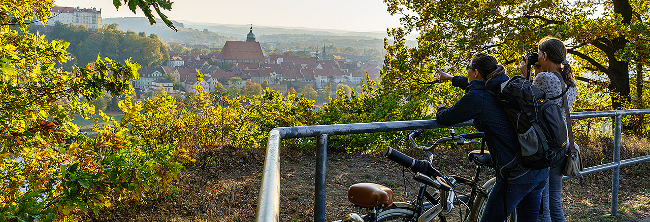 Radwege mit tollen Blicken