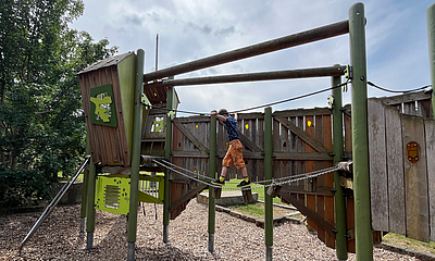 Hohe Brücken Spielplatz in Graupa