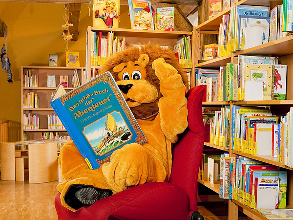 Das Maskottchen der StadtBibliothek Pirna