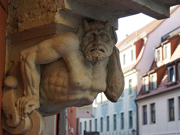 Historische Sandsteinskulptur 