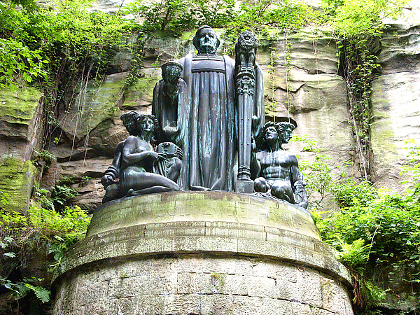 Wagner-Denkmal im Liebethaler Grund