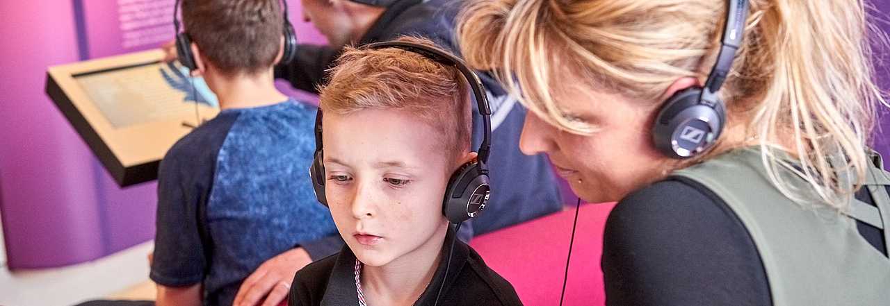 Audiostation des Museums