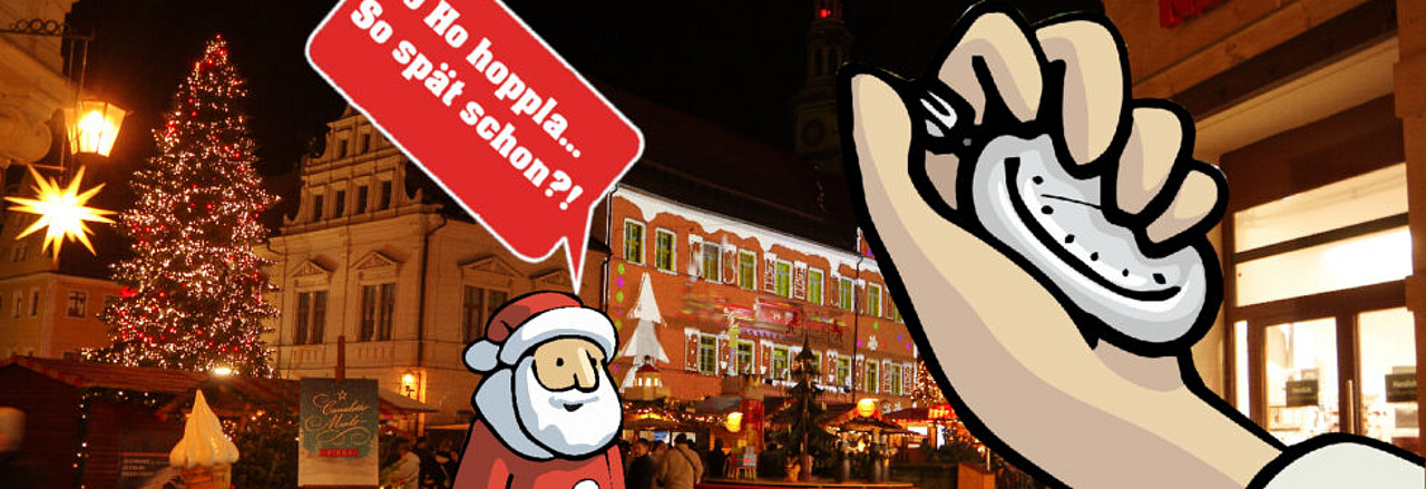 Mia hat den Weihnachtsmann wieder gefunden