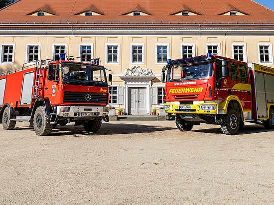 Fahrzeuge der Ortsfeuerwehr Graupa