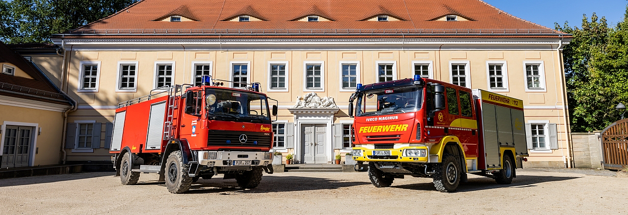 Fahrzeuge der Ortsfeuerwehr Graupa