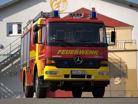 Fahrzeug der Ortsfeuerwehr Altstadt