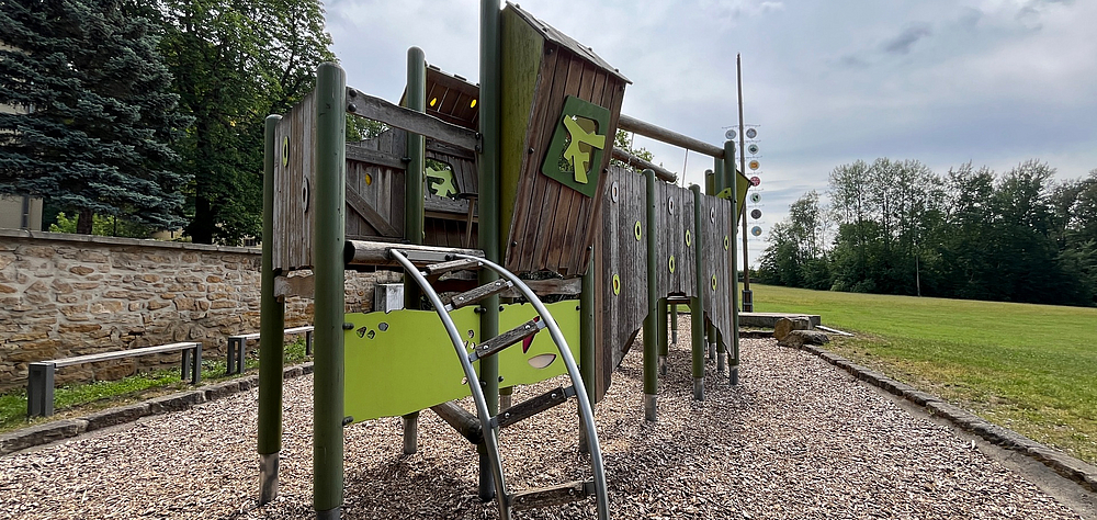 Hohe Brücken Spielplatz in Graupa