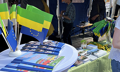 Infostand Baienfurt Markt der Kulturen 2024